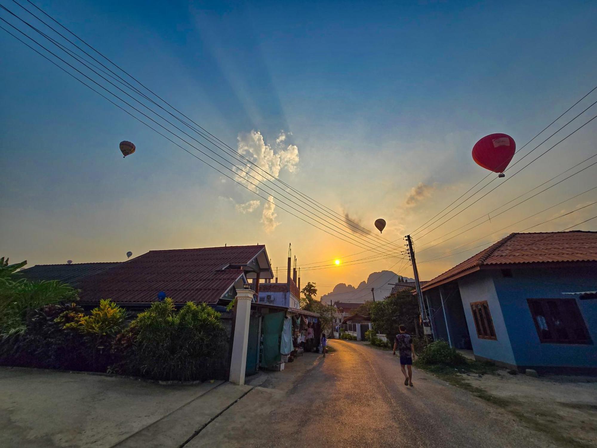 Saphaothong Guesthouse Vang Vieng Exterior foto