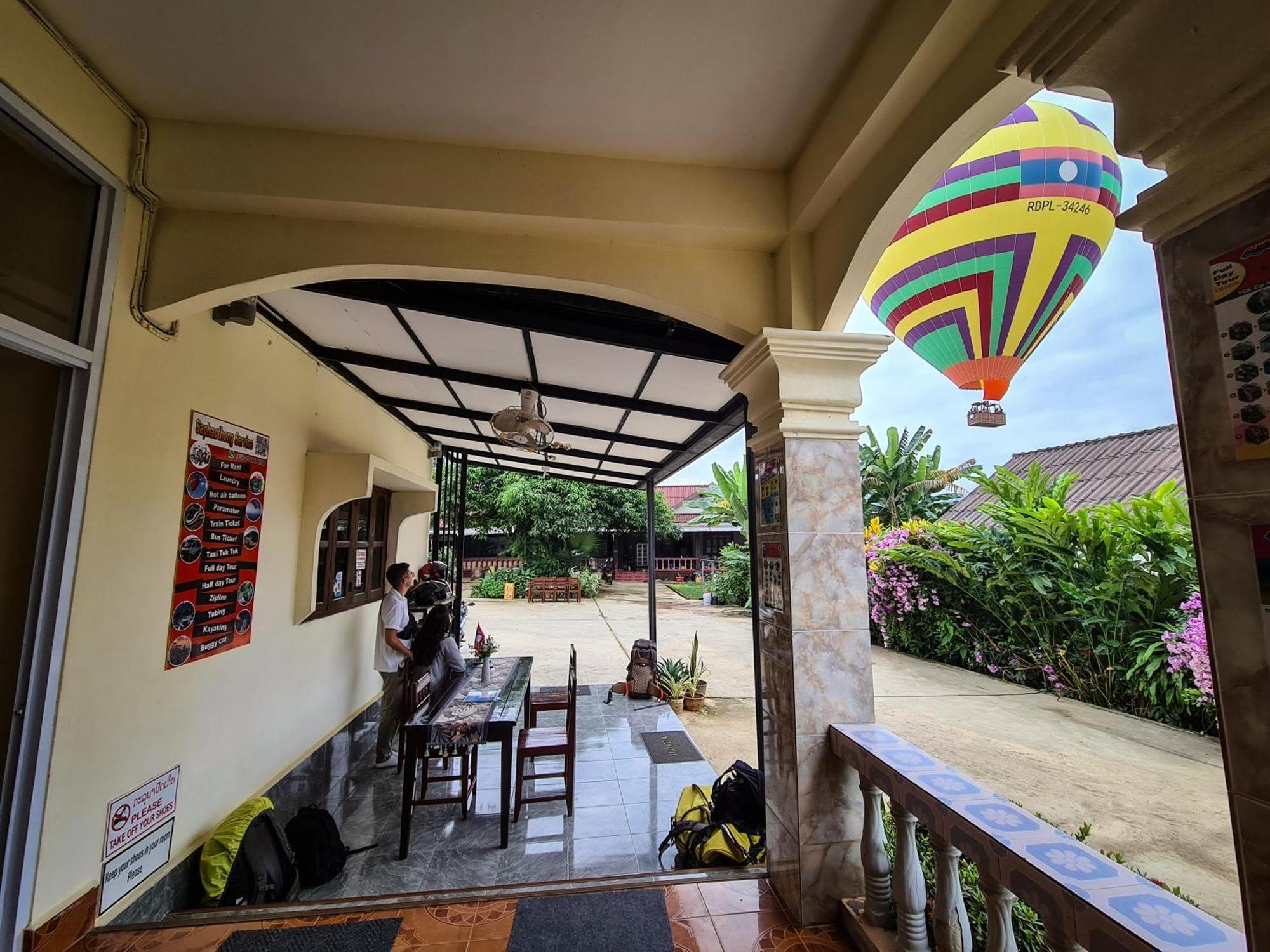 Saphaothong Guesthouse Vang Vieng Exterior foto